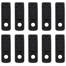 20St Lichter Rubber Pakking Compact Aansteker Accessoire Zwart