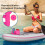 Surfboard Kayak Holder Beverage Phone Holder Drawstring Fixed Beverage Phone Holder Rose Red 4