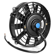Universal Slim Fan Push Pull Elektrischer Kühlerlüfter 12 V 80 W Motorlüfter mit Montagesatz (Durchmesser 12 Zoll)