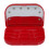 Red Plastic False Eyelash Organizer Portable LED Lash Storage 1