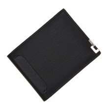 Masteelf Kompakt Portemonnaie Herren Brieftasche Schwarz