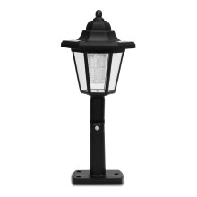 2 Stück Solarbetriebene Hexagon Wandlampe Für Außenbereich (Schwarz)