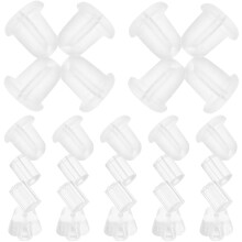 2000 Stuks Antislip Silicone Oorbel Bevestigingen Voor Steekoorbellen