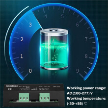 SMARTGEN BAC-1210 Battery Charger 12V 10A - Floating Automatic Battery Charger for Efficient Battery Maintenance