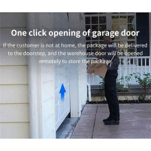 With Tuya Garage Door Controller Home WIFI Door Opener Automatic Work with Alexa Home Voice Control App EU Plug
