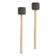 2 Stuks Drumstok Mallet Houten Handvat Percussie Accessoire