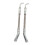 2PCS Ice Scratchers Kit 1201 DF Universal 9