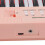 54-Key Portable Electronic Piano Keyboard with Microphone, Roseate 12