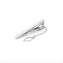 mannelijke metalen dasclip voor business overhemd eenvoudig ontwerp