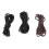 3Pcs Carp Line Sleeve Rubber European Style 2m 1