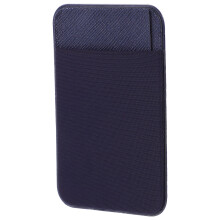 2St Handy Täschchen Selbstklebend Aus Pu Leder Dunkelblau