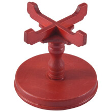 1/12 Dollhouse Wooden Furniture Miniature Round Table