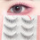 Korean Style Fairy Lashes - Black C Curl for Volume 5