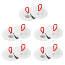 5 Paar Edelstahl-Becken, kreative Fingerbecken, Musikinstrument