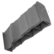 Hanging Storage Für Schrank Hängende Aufbewahrungstasche Grau 1 Stück