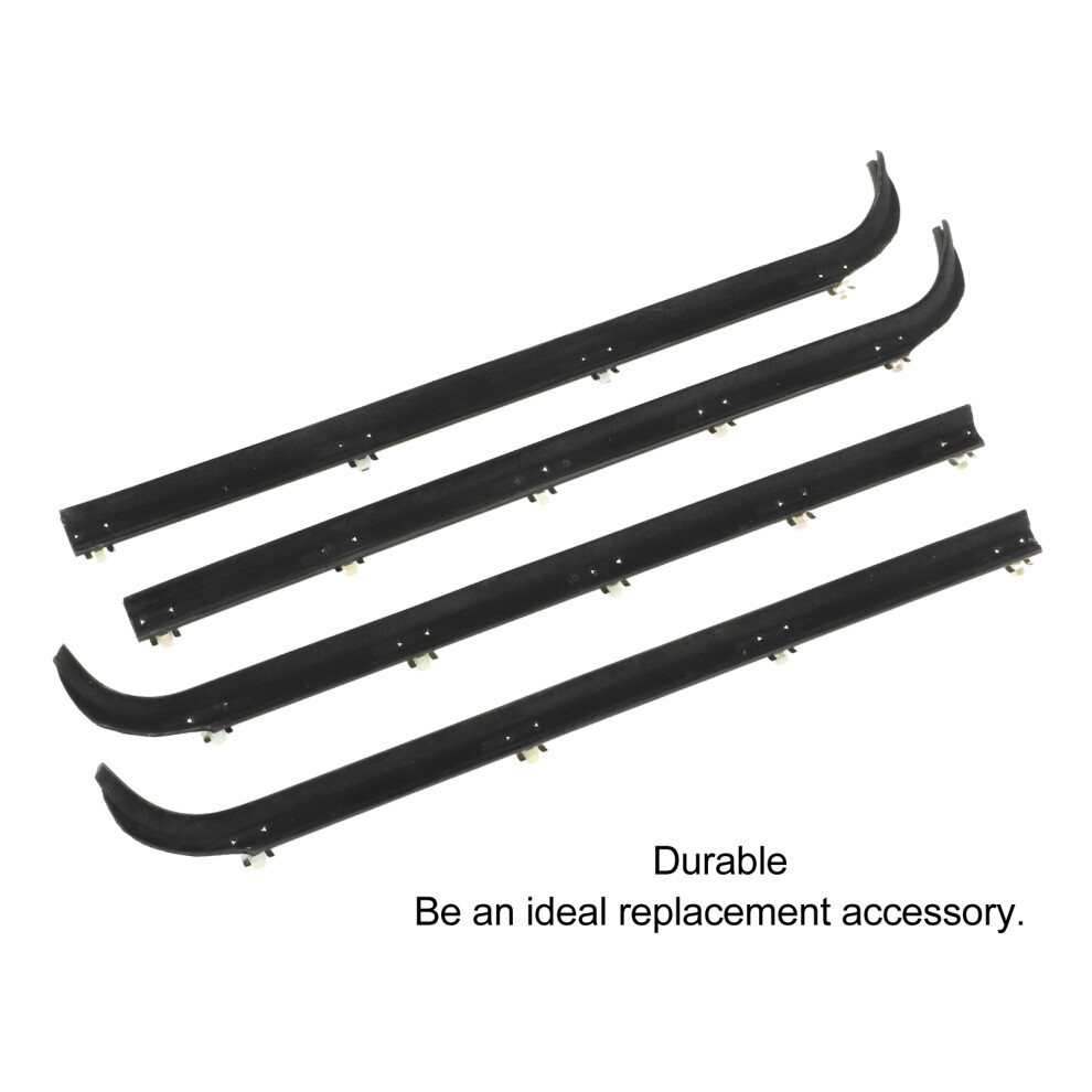 Window Seal Strip 4Pcs For Old Body Bronco Pickup 7055741094019