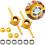 2sets Plastic Pipe Thread Die Kit,PVC Pipe Threader Plumbing Tool Kit,Water Pipe Die Plastic Pipe Die Tap Wrench Set 6