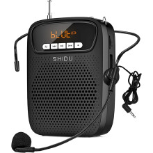 Bluetooth Voice Amplifier Microphone Headset, 2500 mAh Rechargeable Portable Voice Amplifier
