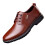 (Brown, 43) Business Leather Shoes Soft-Soled 5