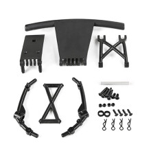 Front Anti-Collision Kit for 1/5 HPI ROFUN BAHA ROVAN BAJA 5B Upgrade 5SC Toys PARTS,Black
