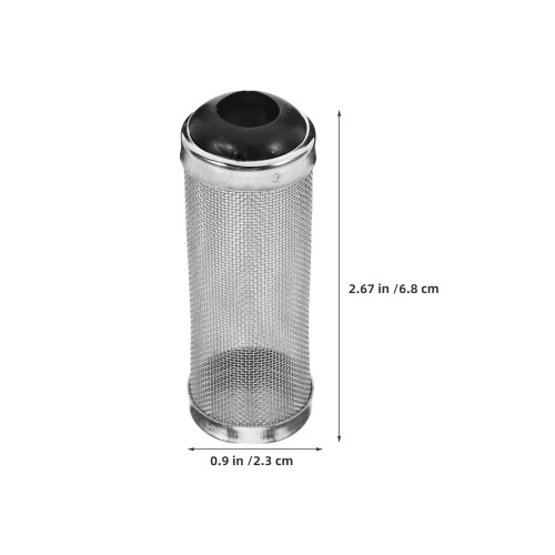 3Stk Edelstahl Aquarium Filter Eingangsschutz 12mm 1