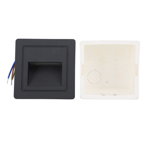 LED Step Light 3W 83x83x49mm 3000K Warm IP65 2