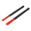 Professional Red 2pcs Drum Brushes Set Retractable Nylon & Rubber for Drummers 9