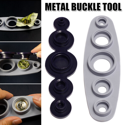 Button Cover Maker DIY Tool - 50pcs Shells 1