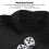 PU Leather Dice Bag 1.6oz 45g Drawstring Black 5