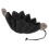 PU Leather Dice Bag 1.6oz 45g Drawstring Black 14