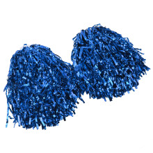 Dance & Sports Cheer Poms 2PCS with Hard Handle Handheld Party Shakers Blue