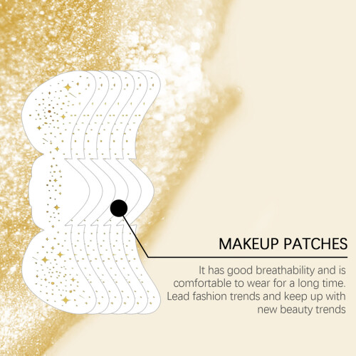 Glitter Face Tattoos - Halloween Sparkle Makeup 2