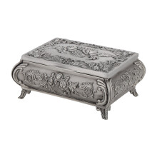 Vintage Rose Zinc Alloy Jewellery Box