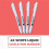 4PC Liquid Chalk Pen  For Glass Windows Chalkboard Blackboard white 4