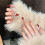 (L) Red Tip False Nails - Easy Apply for Daily & Party 9