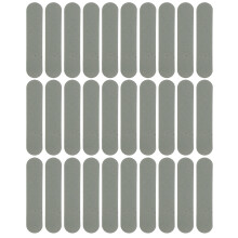 50 varillas pulidoras plateadas para limpiar joyas de plata