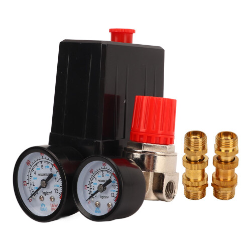 Luftkompressor Druckschalter 0-180 PSI Kontrollventil-Kit für langlebigen Einsatz 2