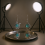 (4473) Bohemian U-Shaped Alloy Earrings with Pine Stone 8