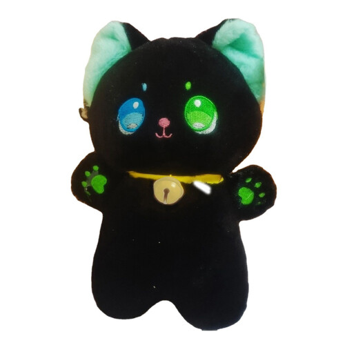 (Black) Peluche Chat Mignon Cadeau Enfant Bébé 1