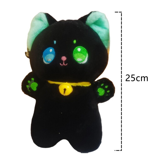 (Black) Peluche Chat Mignon Cadeau Enfant Bébé 2