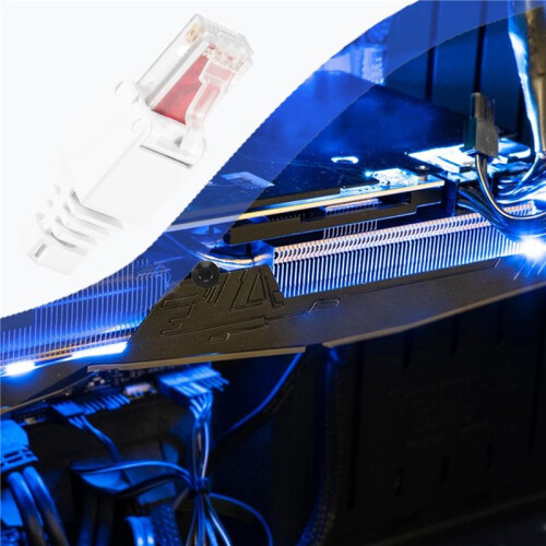 10 x Network Connectors Tool-Free RJ45 CAT6 LAN UTP Cable Plug Without Tools Cat5 Cat7 Installation Cable Patch Cable 2