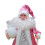 (Pink) Festive Santa Tree Topper - Xmas Decor 3