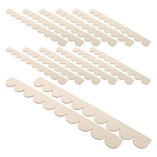 20Pièces Bois Cranté Beige Ornement Porte Armoire Mur DIY
