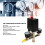 Air Compressor Pressure Switch 0-180psi, 2-Gauge 4