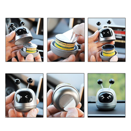 Ocean Car Air Freshener Balm - Diffusore in plastica per console centrale 2