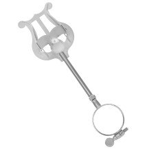 Support en fer pour partition de clarinette, pince à musique simple