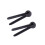2 uds. soporte mirilla arco, extractor cuerda flecha (negro) 1