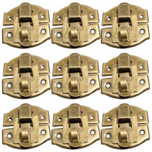 20pcs Retro Hasp Latch Iron Sturdy Locking Wooden Box Tools