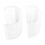 2 Rolls 504 Pairs White 1.5 cm Hook and Loop Dots 1