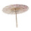 Chinese Oiled Paper Umbrella 152g, Wood Handle 12